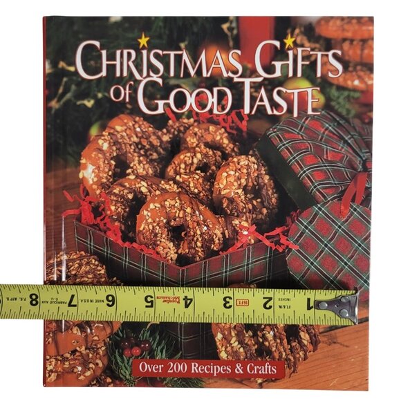 Leisure Arts Christmas Gifts of Good Taste Cookbooks Lot of 2 Savory Dessert VTG - Picture 12 of 13